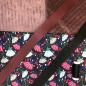 Preview: Canvas, Garden Stories by Emjo-Design, Schwarz mit Kobinationsmaterial